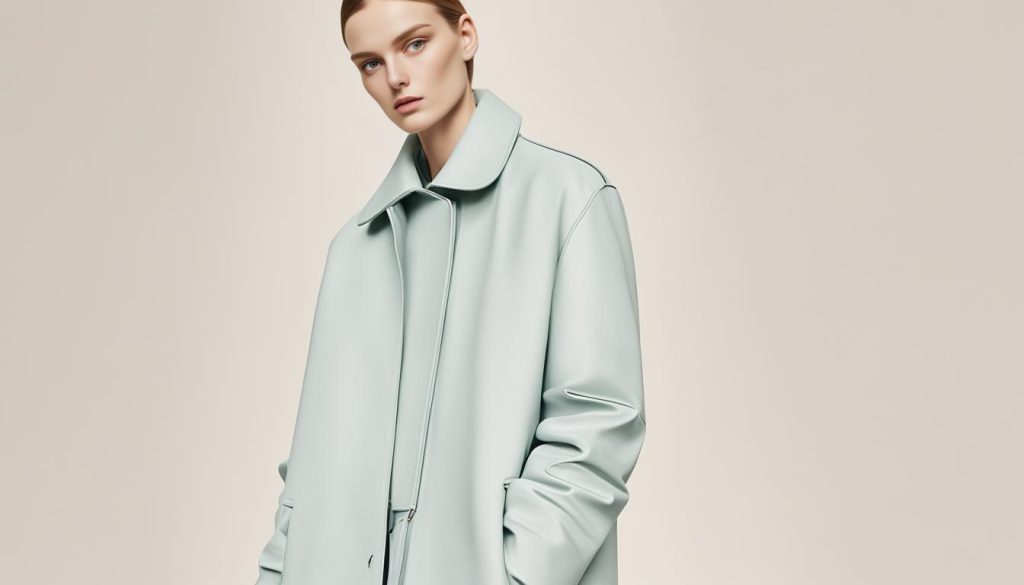 Acne Studios minimalist outerwear