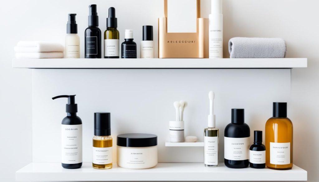 Decluttering beauty products