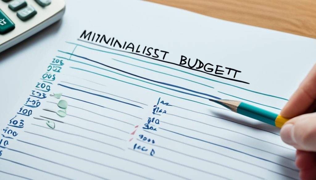 creating a minimalist budget