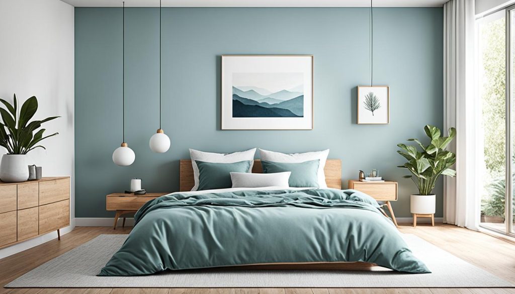 minimalist bedroom color palette