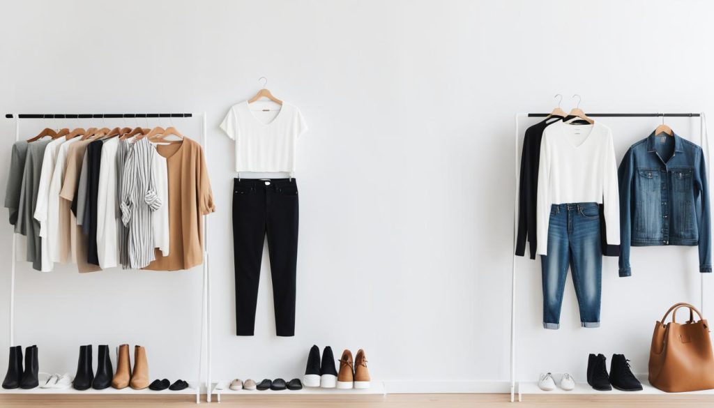 minimalist capsule wardrobe