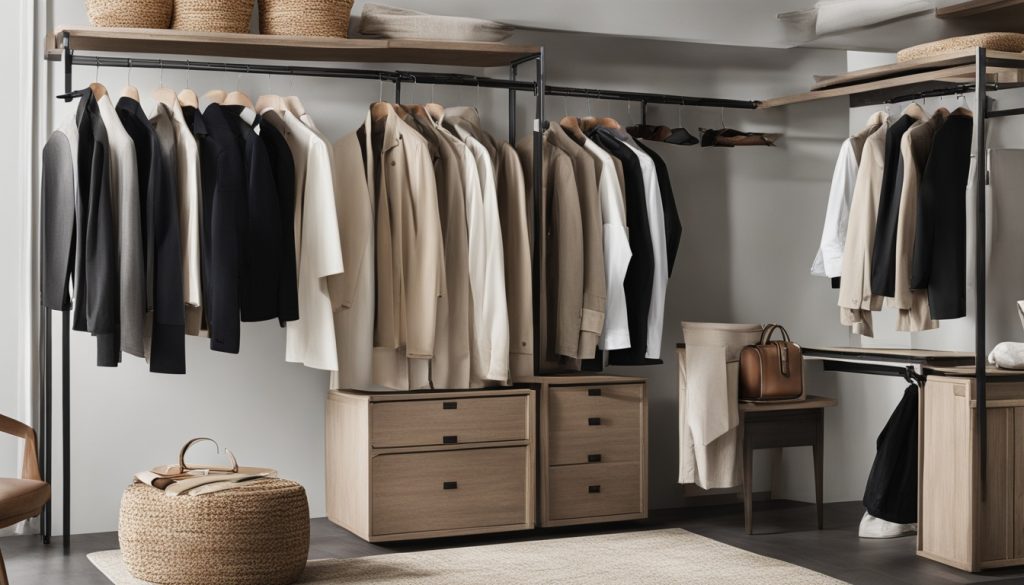 minimalist capsule wardrobe