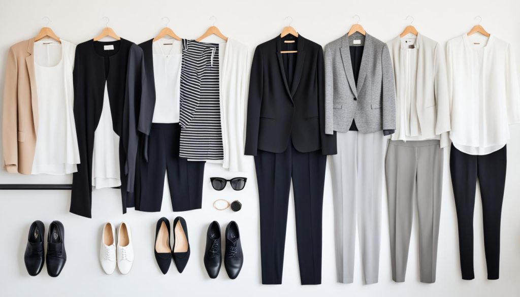 minimalist capsule wardrobe