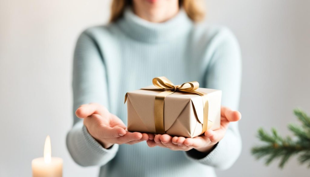 minimalist gift-giving