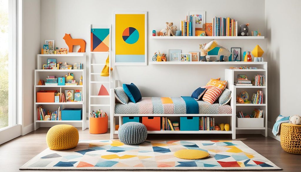 minimalist kid's rooms