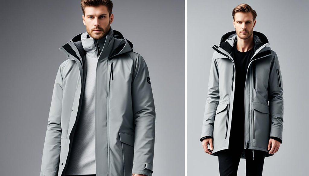 minimalist outerwear