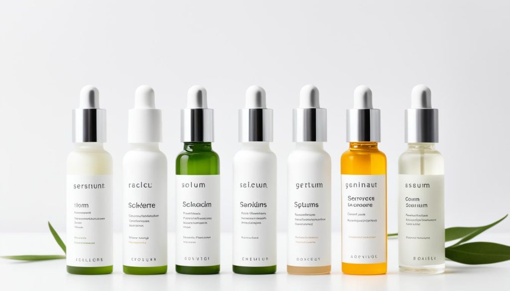 minimalist skincare serums