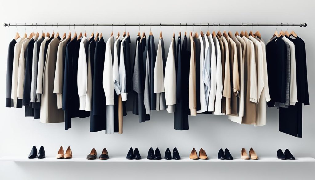 minimalist wardrobe