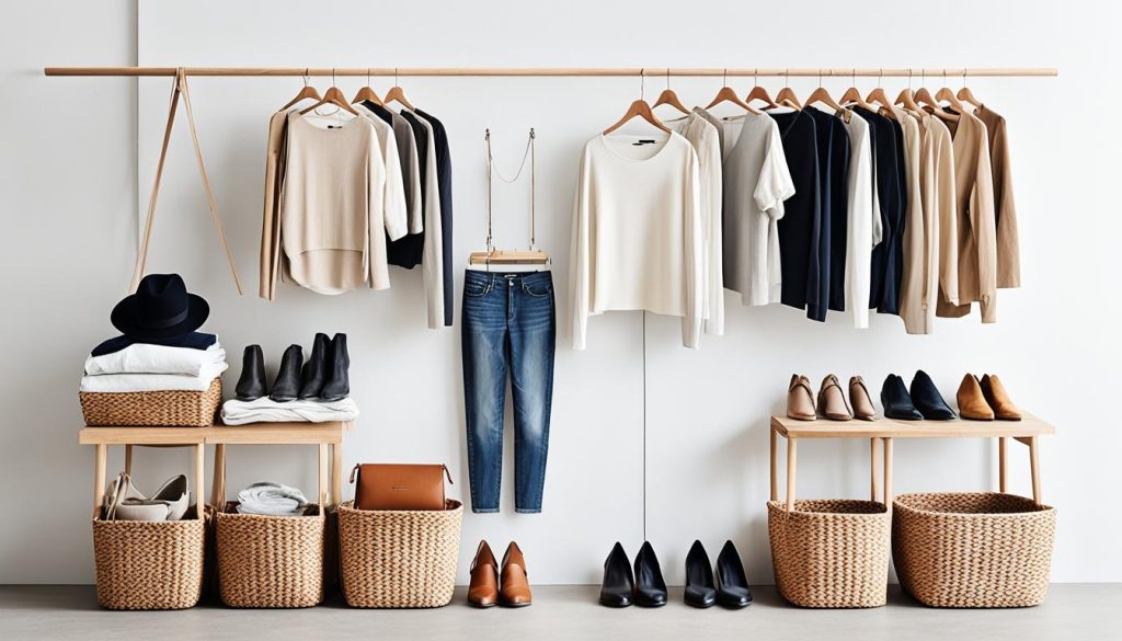 minimalist wardrobe