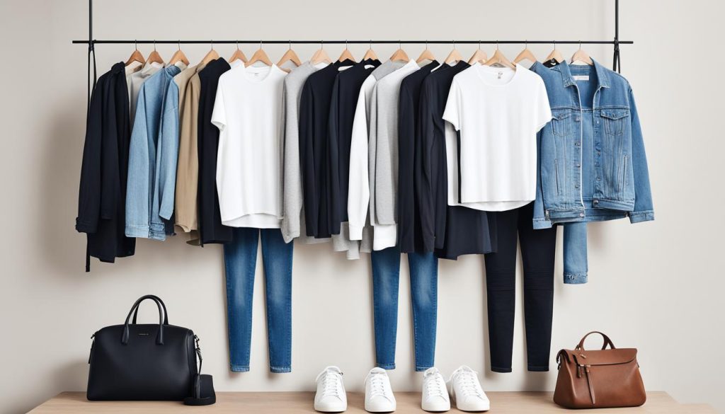 minimalist wardrobe