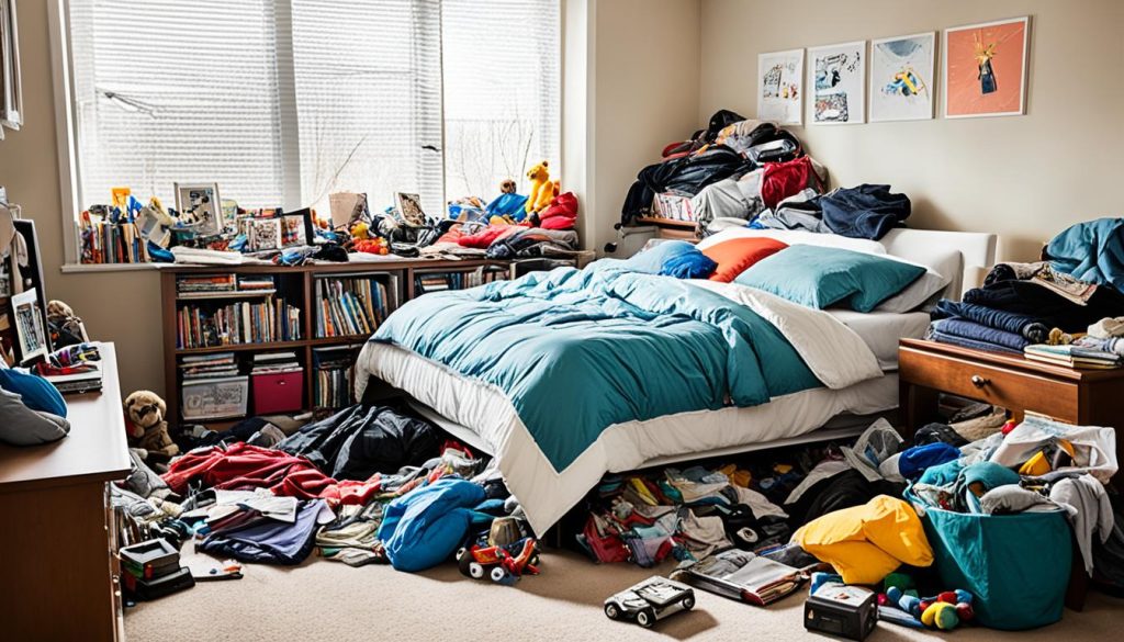 room-by-room decluttering