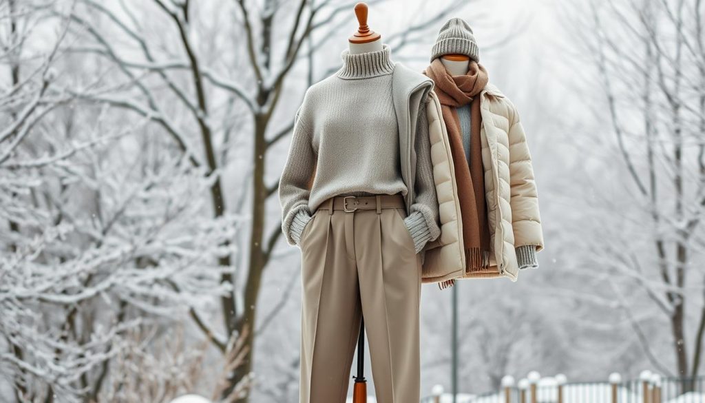 winter minimalist clothing